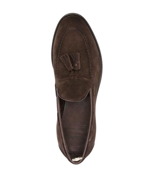 Officine Creative Loafer aus Wildleder in Brown für Herren