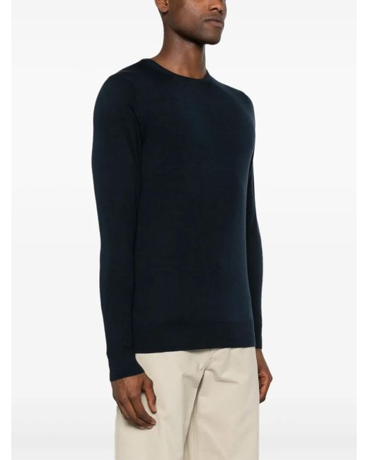 Sunspel Blue Sweater for men