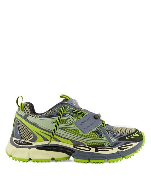 Off-White c/o Virgil Abloh Ow Be Right Back Sneakers mit Schnürung in Green für Herren