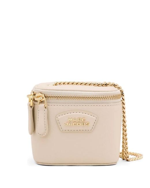 Bandolera The Mini Vanity con cadena Marc Jacobs de color Natural