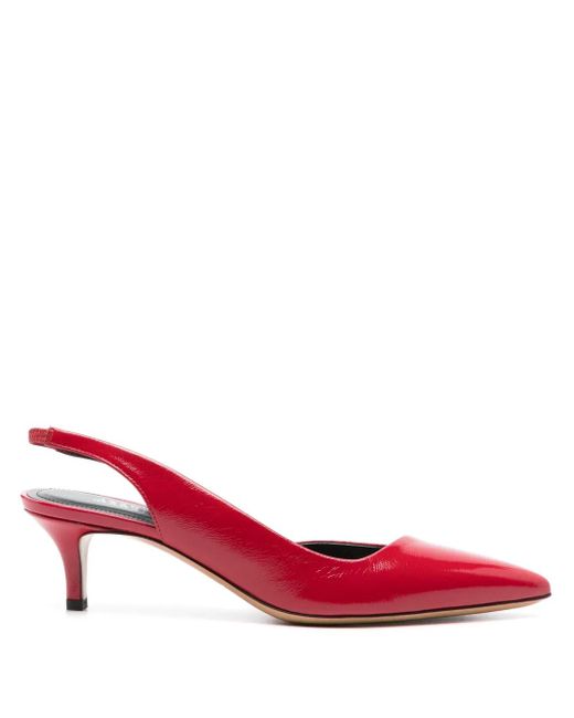 Isabel Marant Piery 50mm スリングバック パンプス Red