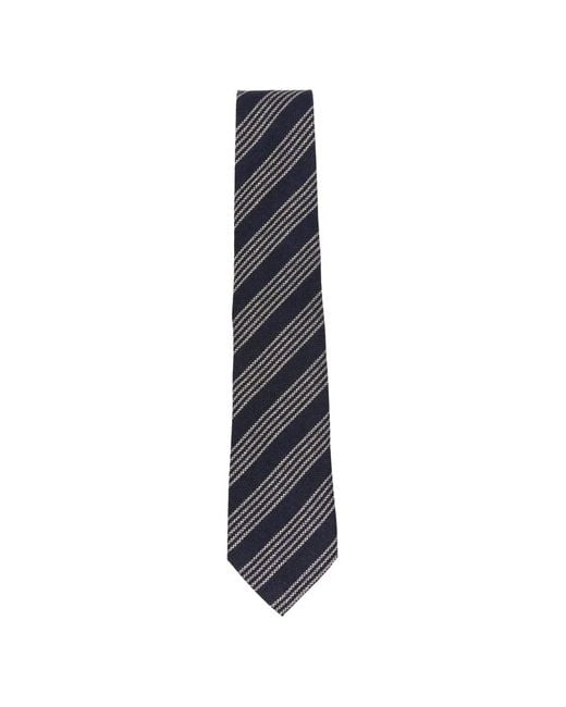 Tagliatore White Cravate À Rayures Diagonales for men