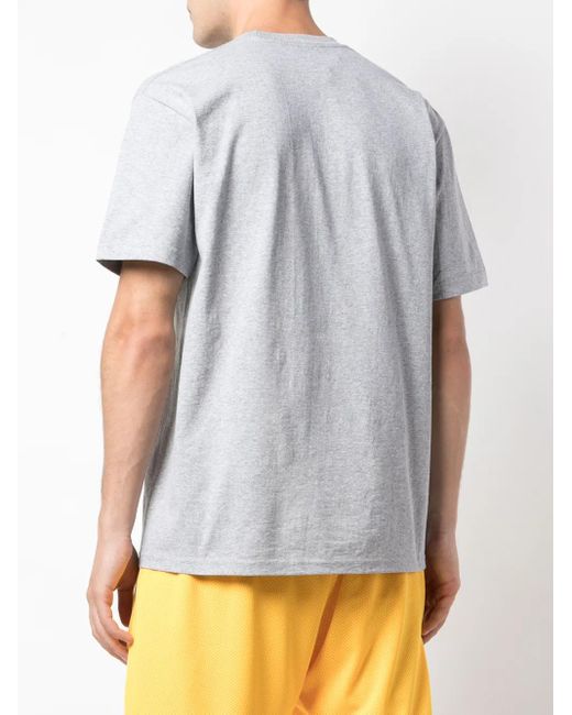 Supreme Gray Shears Graphic-Print T-Shirt for men