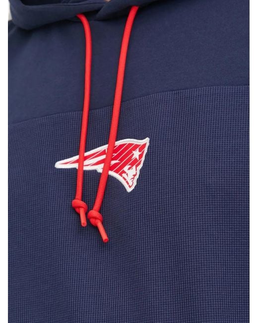 X Nfl New England Patriots Felpa Con Cappuccio E Logo di Nike in Blue da Uomo