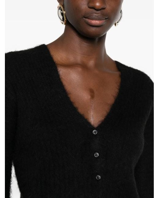 Calvin Klein Black Buttoned Cardigan