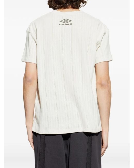 Umbro White Lettering T-Shirt for men