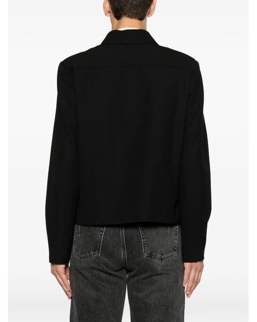 Won Hundred Black Dutton Zip-Up Overshirt for men