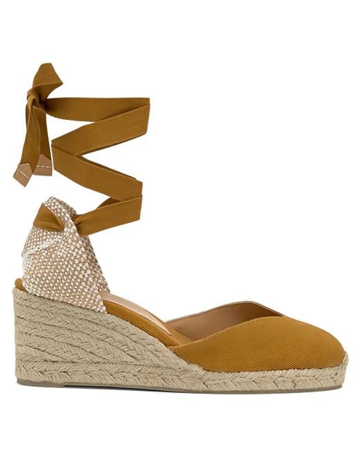 Castaner Metallic 70Mm Chiara Espadrilles
