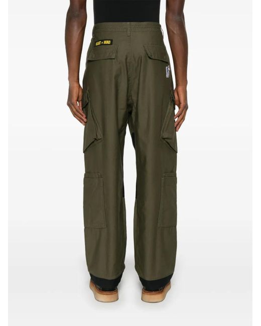 BBCICECREAM Gray Patch Cargo Pants for men
