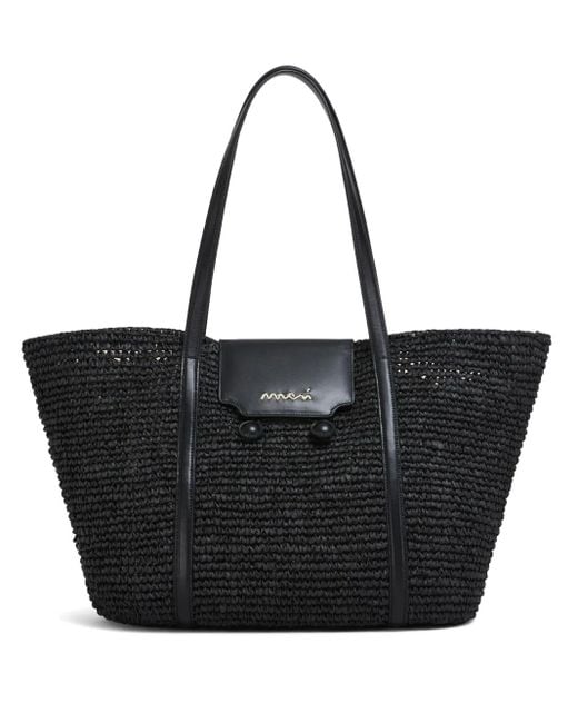 Marni Black Trunkaroo Tote Bag
