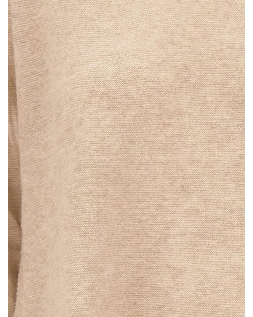 Hemisphere Natural V-Neck Cashmere Sweater