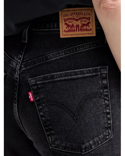 Levi's Black Ribcage Jeans