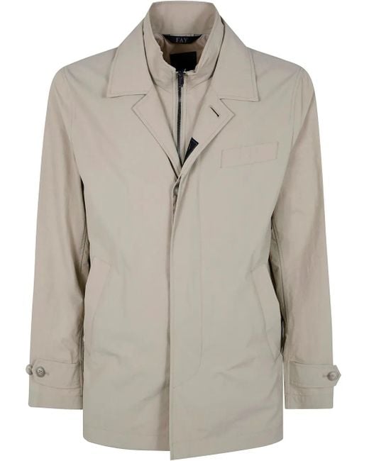 Fay Natural Morning Coat for men