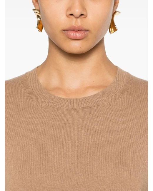 Stella McCartney Natural Fine-Knit Sweater