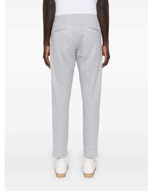Eleventy Gray Mélange-Effect Track Pants for men