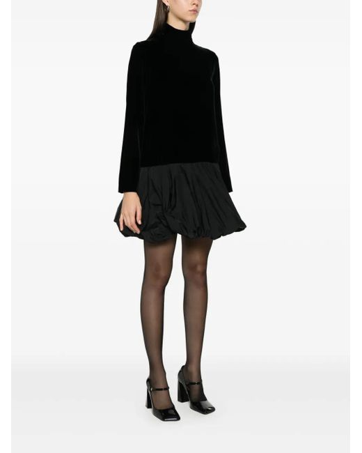 Max Mara Black Osso Mini Dress