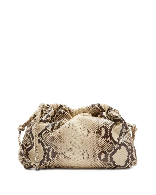 Mansur Gavriel Natural Mini Cloud Clutch Bag