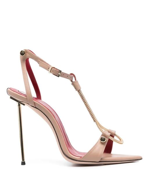 Sandalias con tacón alto HARDOT de color Pink