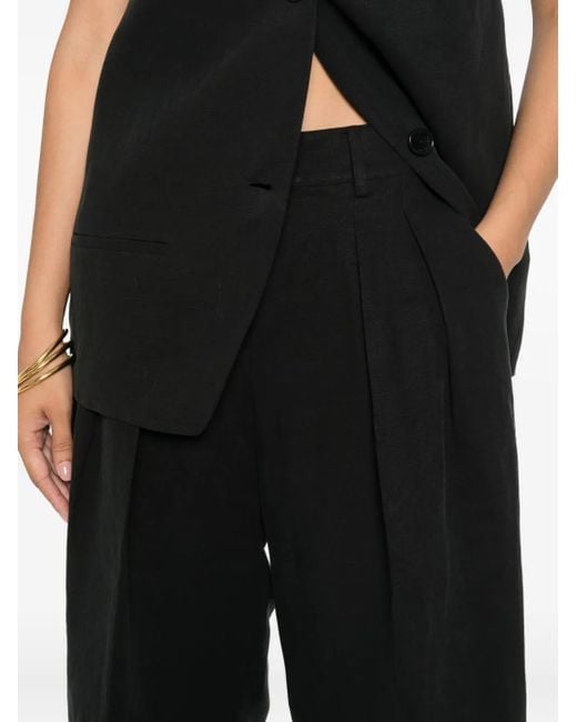 Frankie Shop Bilbao Shorts in het Black