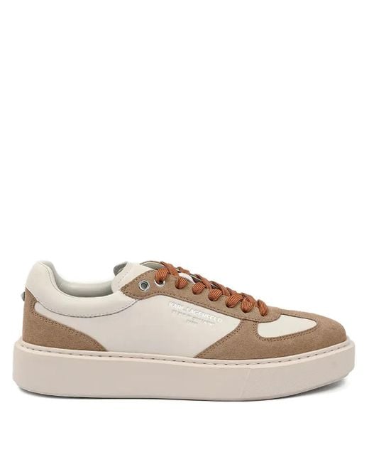 Karl Lagerfeld Sneakers Mit Logo-Print in Brown für Herren