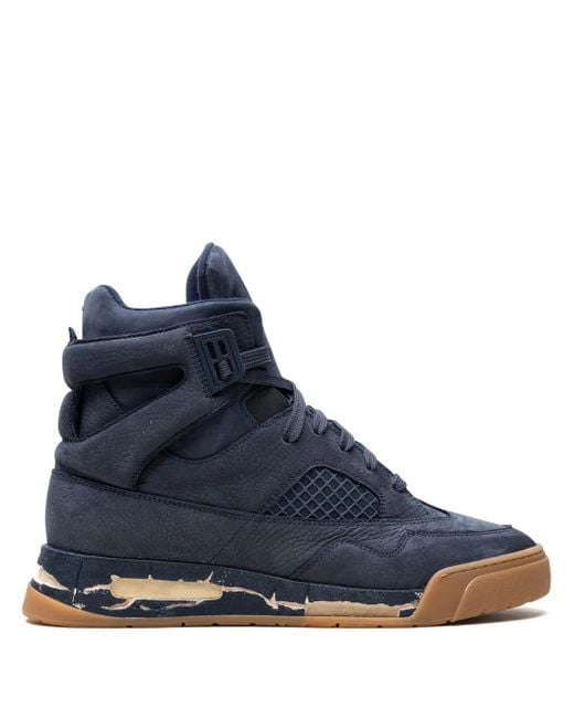 Maison Margiela Blue Ddstk Sneakers for men