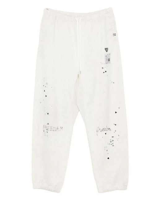 メンズ Maison Mihara Yasuhiro グラフィック パンツ White