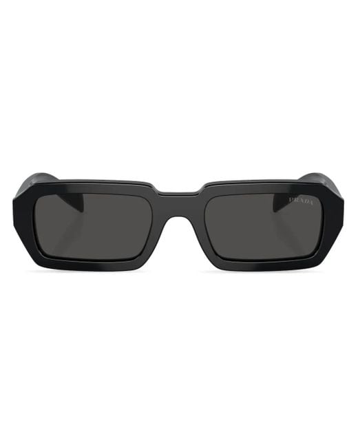 Prada ロゴ サングラス Black