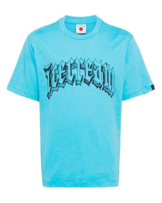 ICECREAM T-shirt Met Logoprint in het Blue voor heren