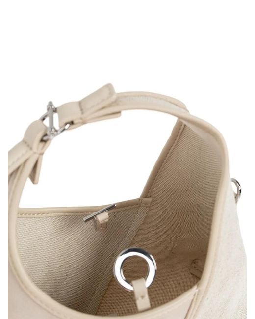 Samsøe & Samsøe White Mini Sakaia Tote Bag
