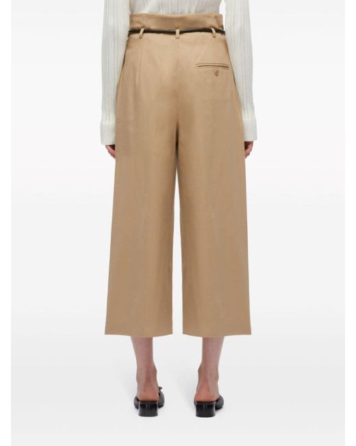 Pantalones anchos estilo capri 3.1 Phillip Lim de color Natural
