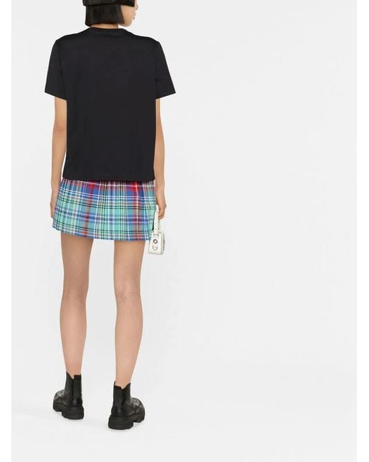 DSquared² Black Love Logo Graphic T-Shirt
