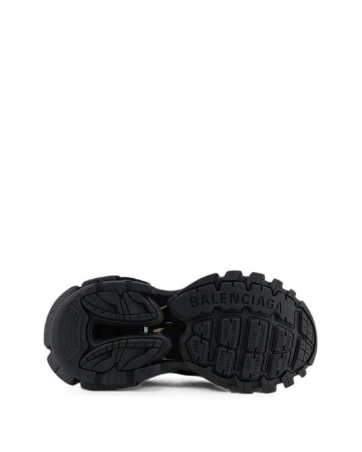 Balenciaga Black Track Shirt Lace-Up Sneakers for men