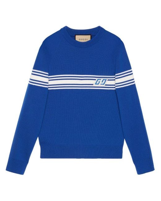 Gucci Blue Sweaters for men