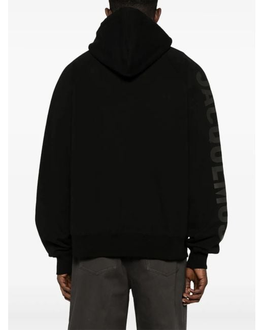 Top le sudadera con capucha Jacquemus de color Black