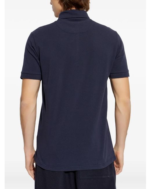 Etro Blue Roma Fit Polo Shirt for men