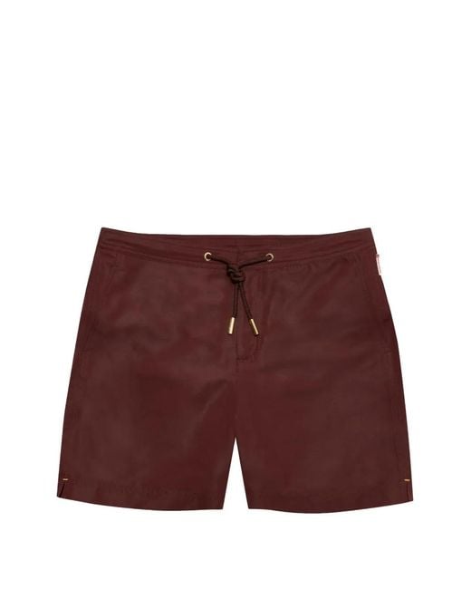 Orlebar Brown Purple Bulldog Drawcord Swim Shorts for men