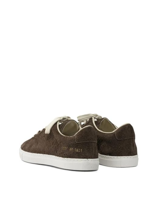 Common Projects Brown Achilles Suede Sneakers for men