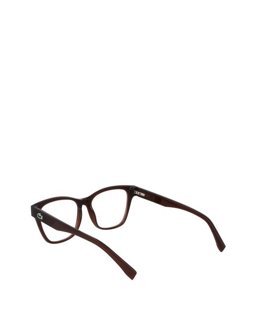 Lacoste Black Square-Frame Glasses