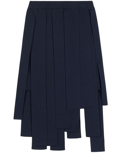Ports 1961 アシンメトリー スカート Blue