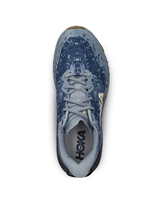 Hoka One One Blue Speedgoat 6 Gore-Tex Sneakers for men
