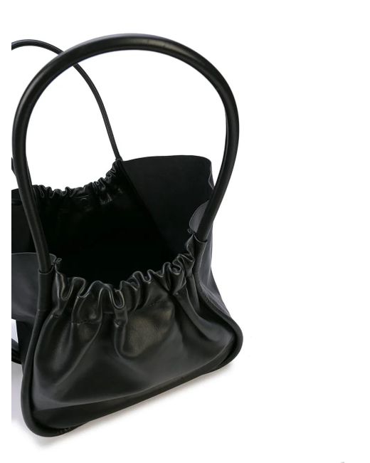 Proenza Schouler Black Xl Ruched Tote