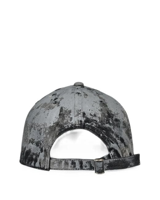 FILTH Gray Waxed Trucker Hat for men