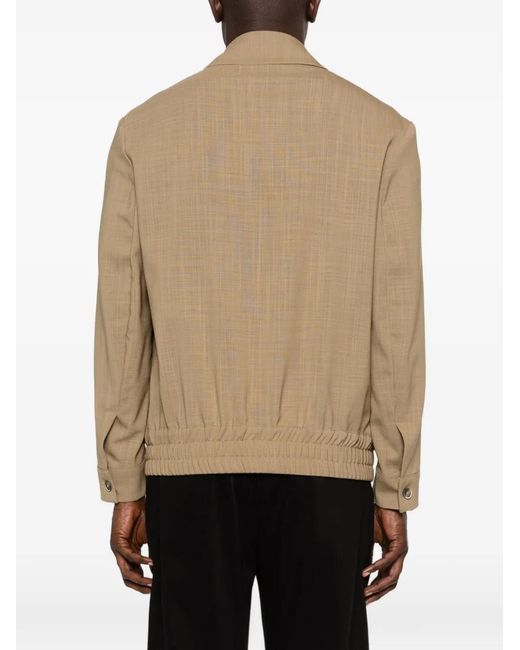 Barena Jacke Mit Reißverschluss in Natural für Herren