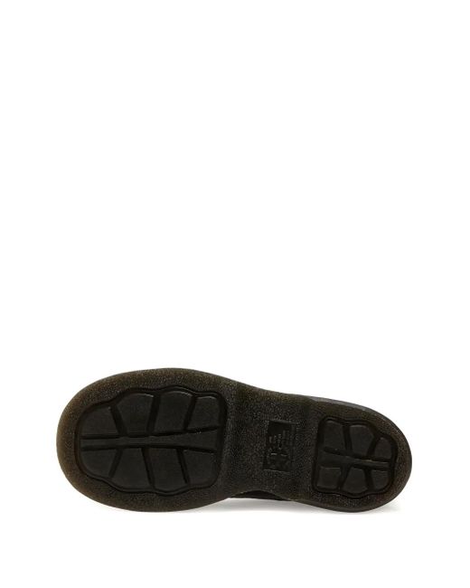Dr. Martens Black Buzz Textured Platform Sneakers
