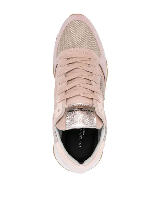 Philippe Model Pink Tropez Haute Sneakers