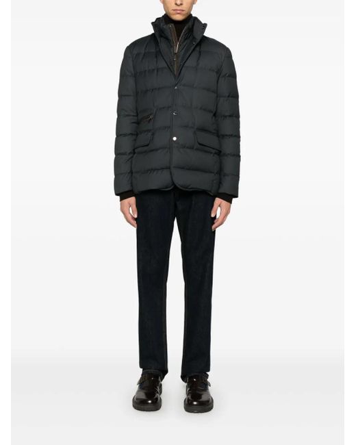 Moorer Black Ilvo-Pum Jacket for men