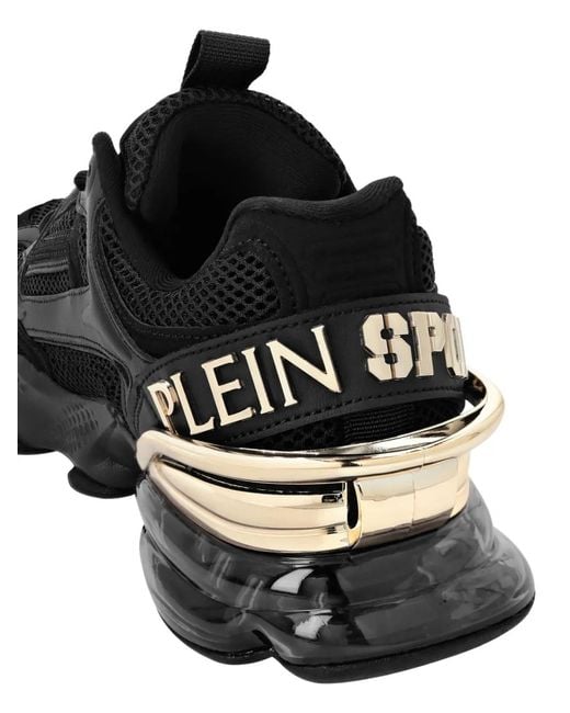 Philipp Plein Black Runner Ps Thunder Mix Sneakers