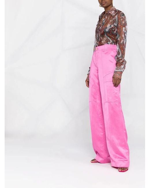 Camisa con motivo de cachemira DSquared² de color Black