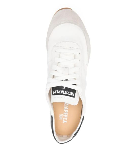 Patrizia Pepe White Running Skin '93 Sneakers