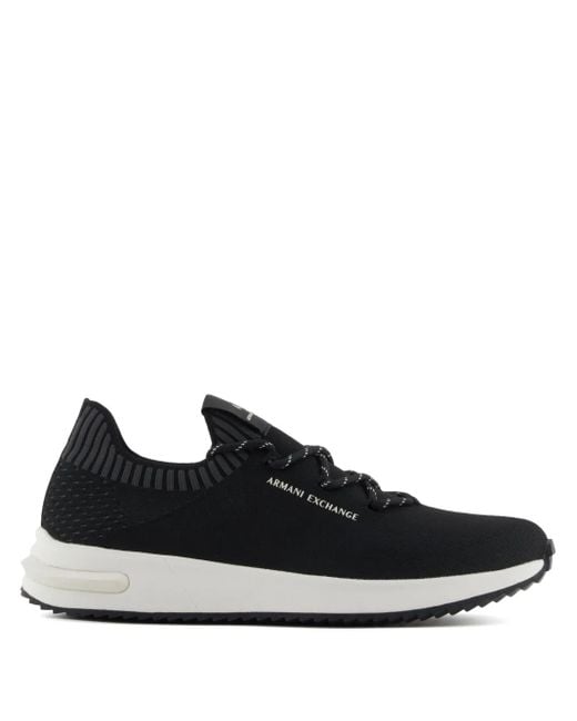 ARMANI EXCHANGE Sneakers Met Logo in het Black voor heren